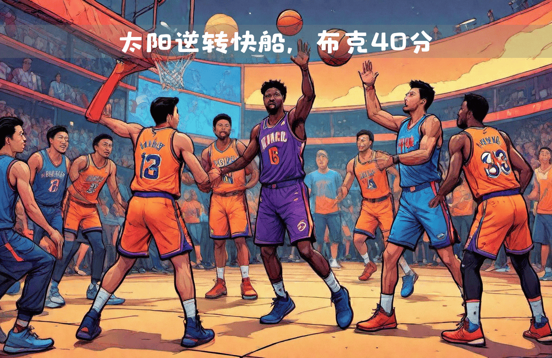 太阳队在比赛中全队协作，逆转击败对手