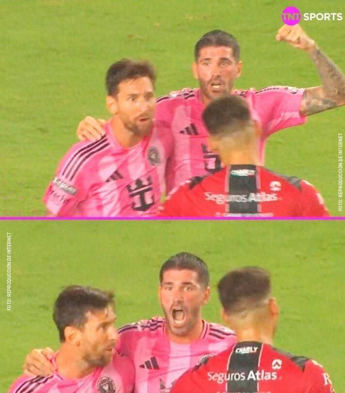 梅西攻破对手球门,获得胜利 梅西攻破对手球门,获得胜利