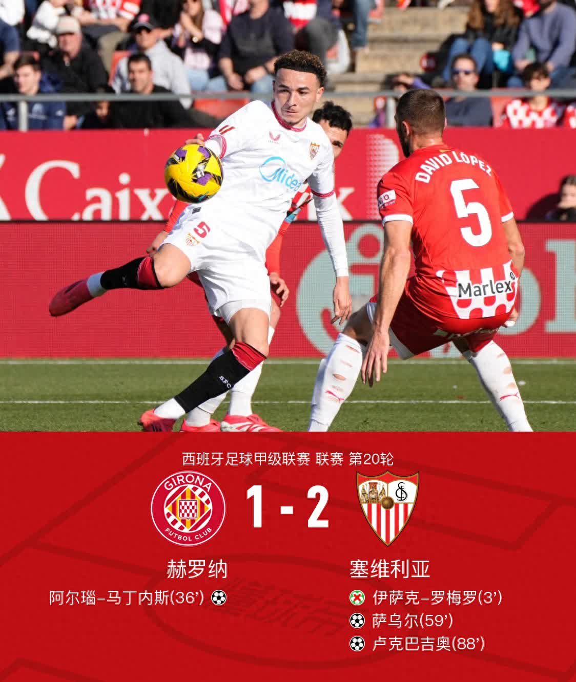 赫罗纳主场险胜,比利亚雷亚尔客场不敌格拉诺达的简单介绍 赫罗纳主场险胜,比利亚雷亚尔客场不敌格拉诺达的简单介绍